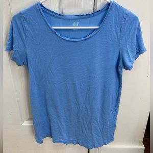 Gap Luxe Blue Short Sleeve Tee